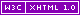 Valid XHTML 1.0